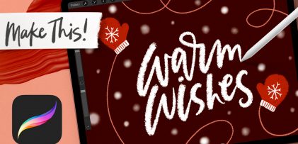Warm Wishes! Draw Whimsical Mittens in Procreate