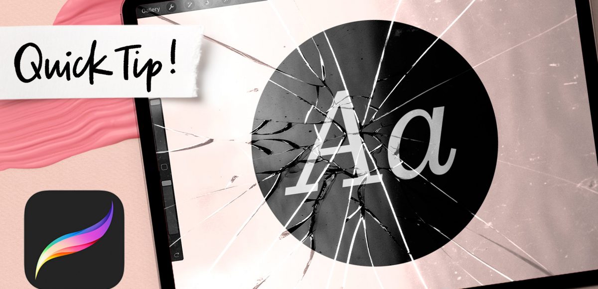 How to Use the Procreate Text Tool without LOSING YOUR MIND