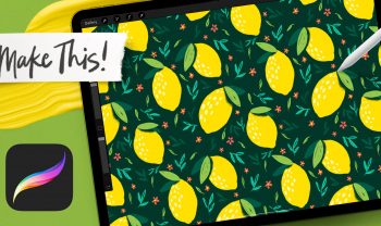 Simple Repeat Pattern in Procreate