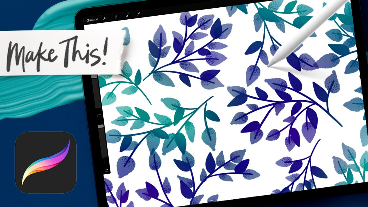How to Make Seamless Pattern Brushes in Procreate