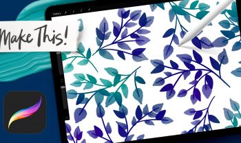 How to Make Seamless Pattern Brushes in Procreate