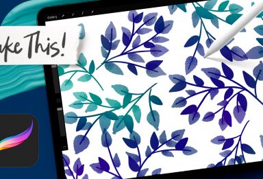 How to Make Seamless Pattern Brushes in Procreate