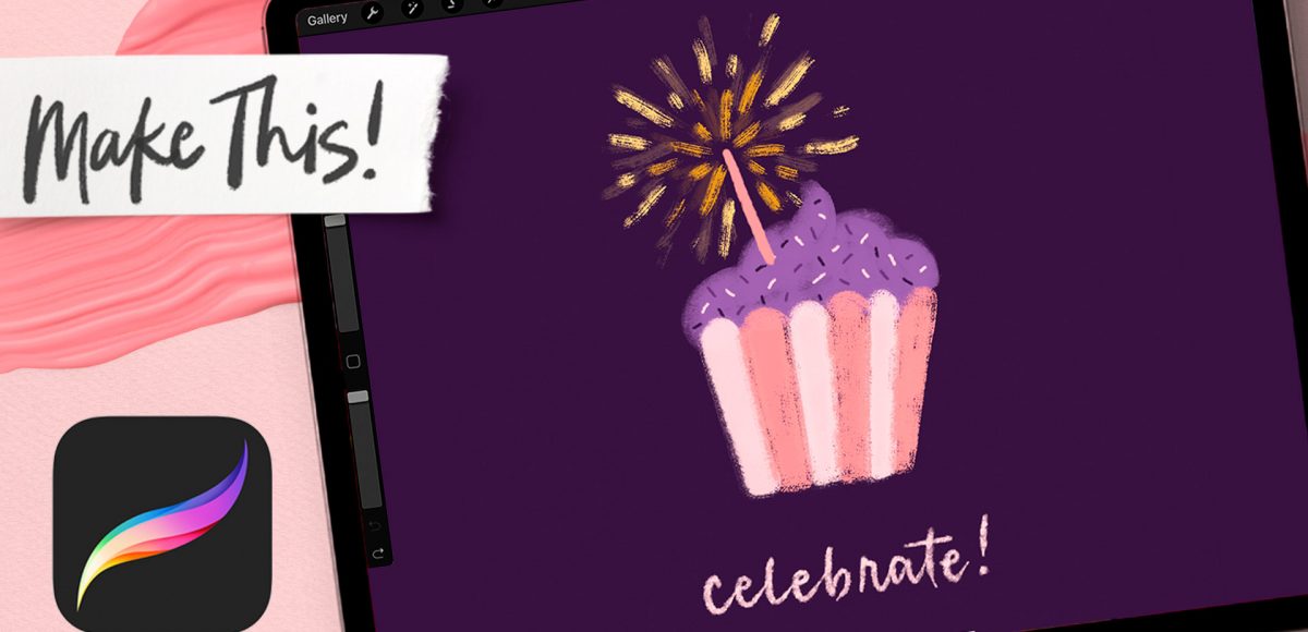 Procreate Animation for Beginners: Birthday Sparkler!