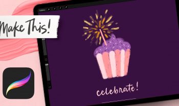 Procreate Animation for Beginners: Birthday Sparkler!