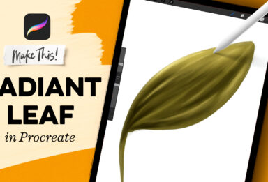 Paint a Radiant Leaf in Procreate