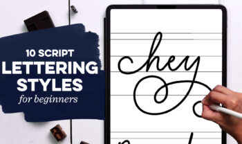 Freebie: Hand Lettering Style Inspiration Guide - Every-Tuesday