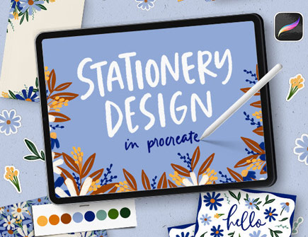 Stationery Design in Procreate