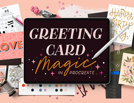 Greeting Card Magic in Procreate